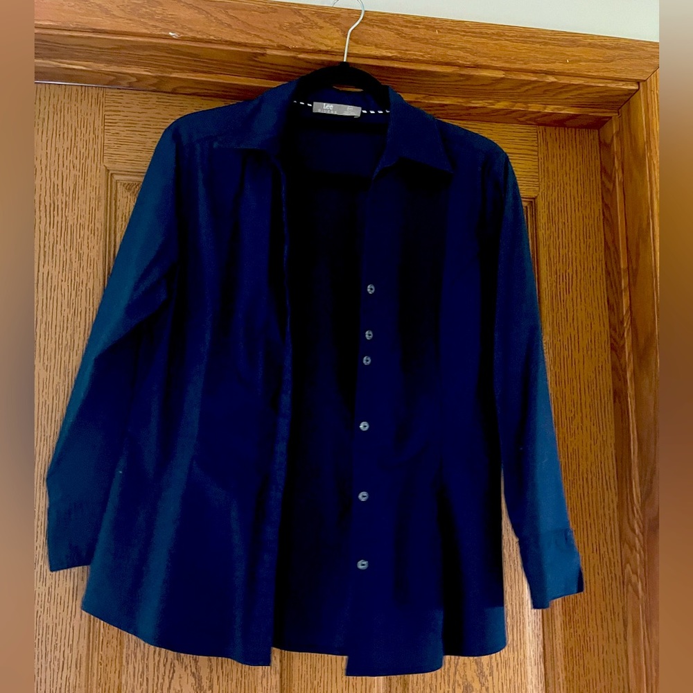 Dark blue blouse by Lee Riders never worn